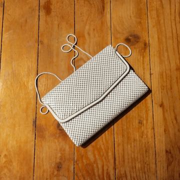 Glamurozna metalna torbica iz 50-tih