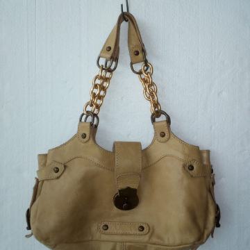 Grupo INDITEX torbica od prave kože