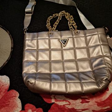 Guess gold bag