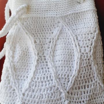 Nova heklana pamučna torba-ruksak