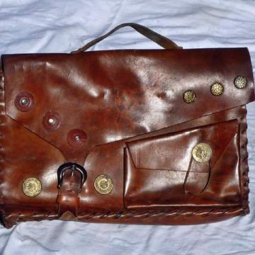 UNIKATNA KOŽNA TORBA-BOX KOŽA-UNIKAT-RUČNA IZRADA
