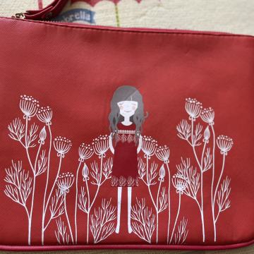 Koton crvena torba s djevojčicom