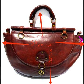 Kožna Merkur Tašna torba 50cm  vintage designe