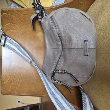 Kožna torba, bež boje