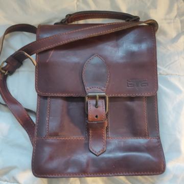 Kožna Torba preko ramena messenger bag