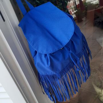 Kraljevsko-plavi ruksak sa resama&marama gratis