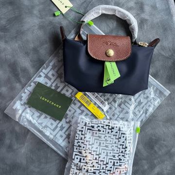 Longchamp mini torbica navy blue