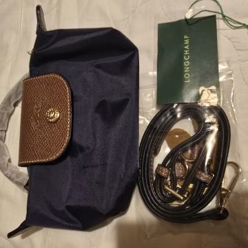 longchamp xs navy blue
