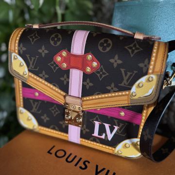 Louis Vuitton Monogram Tasche Limited Edition Summer Trunk Pochette Me