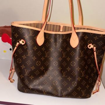 Louis Vuitton neverfull torba- prava koža