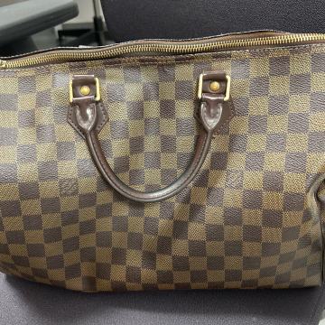 LV Damier Ebene canvas, the Speedy 30