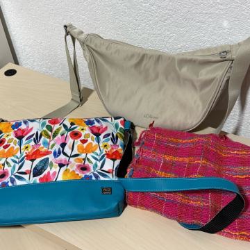 NOVA s.Oliver torbica + NOVI šal/pašmina + hand made torbica na poklon