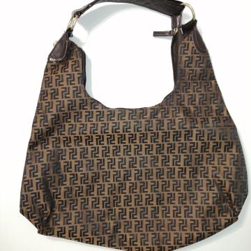 Oriflame set torba + mala torbica zlatno smeđe boje