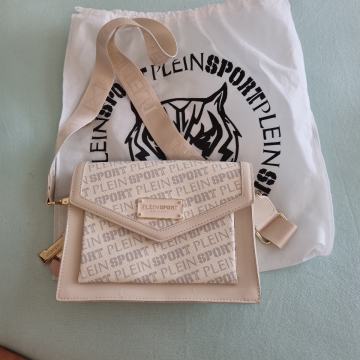 Plein sport torba nova s etiketom i dustbagom krem boja s logom