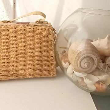 Pletena ljetna torbica novo