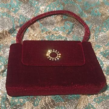 NOVA PLIŠ BARŠUN ŽENSKA TORBA TORBICA CIRKON