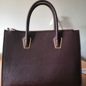 Bordo crvena ženska poslovna torba H M