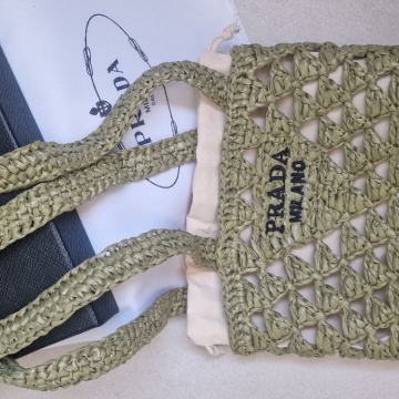 nova Prada torbica buket mini crochet tote Prada