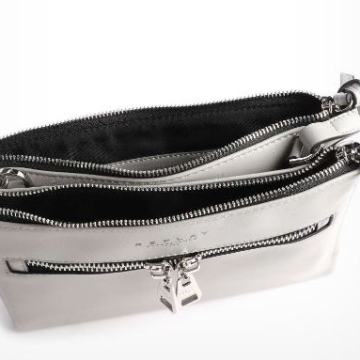 Replay siva torba sa srebrnim logom, nova, nikad nošena