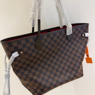 Replika Louis Vuitton neverfull smeda torba novo