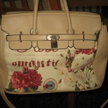 BEŽ TORBA CVJETNA like BIRKIN