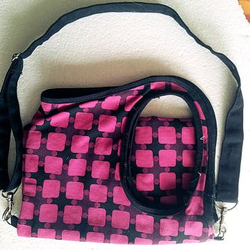 Roza torba retro dizajna