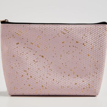 ROZA S ZLATNIM DETALJIMA KOZMETIČKA TORBICA