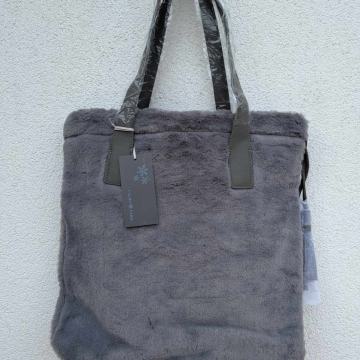 NOVO Ručna siva torba