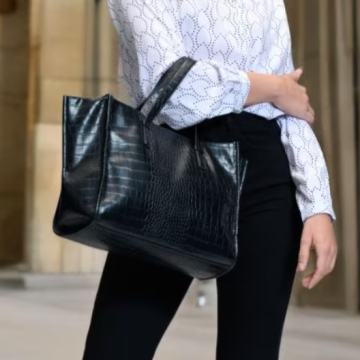 SINSAY CRNA TORBA - NOVO