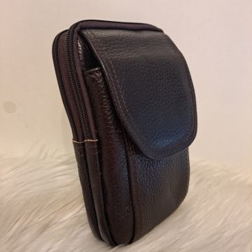 Smeđa pojasna torbica Luxor