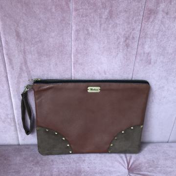 Smeđa ženska pismo torbica Nohaa