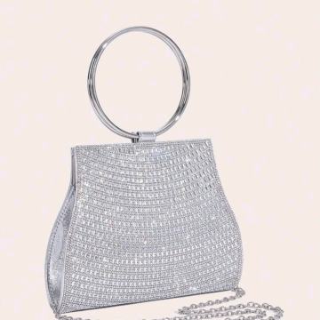 Srebrna svečana torbica