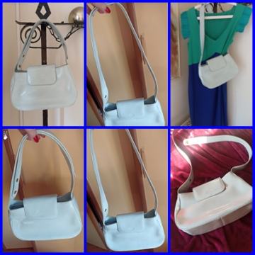 NOVA SVJETLOPLAVA BABY BLUE TORBA TORBICA STEFFI KRAĆI DUŽI REMEN