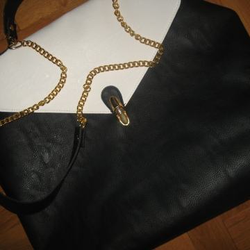 TORBA  CRNO - BIJELA - NOVO