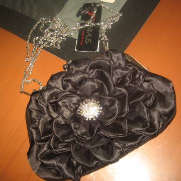 CRNA SVEČANA TORBICA  - NOVA