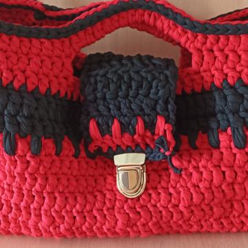 Torba velika 35x22x15 cm, ručni rad