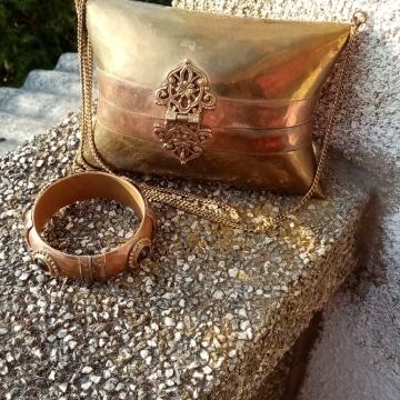 KOMPLET od bakra i ametista