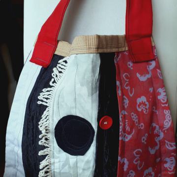 UNIKATNA PATCHWORK TORBA – NENOŠENA!