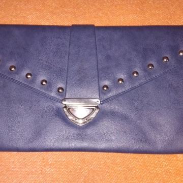 Velika plava ručna torbica