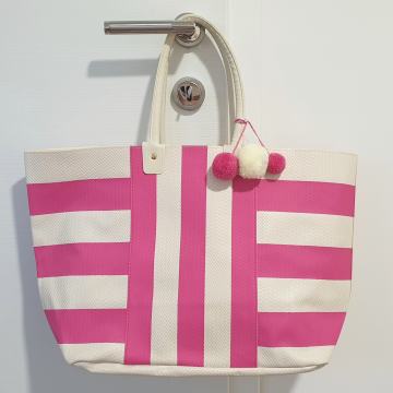 Nova velika torba rozo-bijela