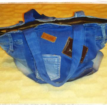 Velika traper torba - ručni rad ( novo )