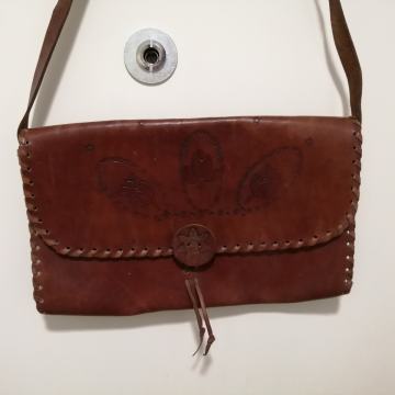 VINTAGE KOŽNA TORBA
