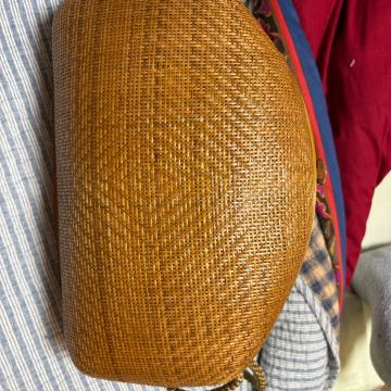 Vintage torbica od bambusa