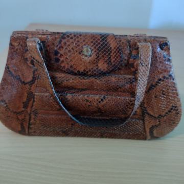 Vintage torbice od prave zmijske kože