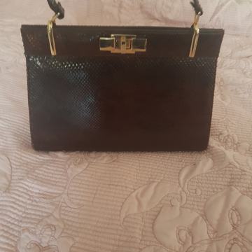 Vintage ženska torba od zmije