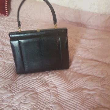 Vintage ženska torbica od guštera