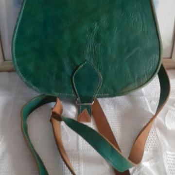 Vintange kozna torba