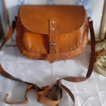 Vintange kozna torba