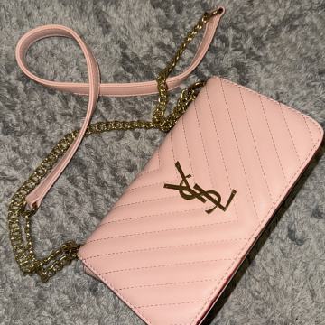 YSL blush pink torba