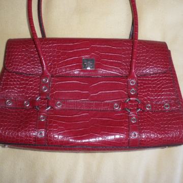 L.CREDI - ŽENSKA ELEGANTNA KOŽNA TORBICA 35 x 20cm